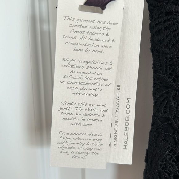 Women’s black dress Hale Bob - Picture 7 of 7